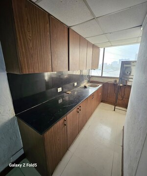 Kitchen in  Office Space at Prahlad Nagar – for Rent