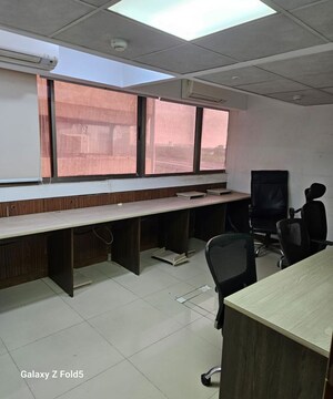 Kitchen in  Office Space at Prahlad Nagar – for Rent