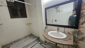 Bathroom in 4 BHK Builder Floor at Vivek Vihar – for Rent
