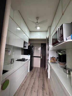 Kitchen in 2 BHK Apartment at Raheja Interface Heights, Malad West – for Sale