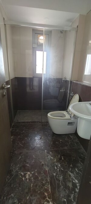 Bathroom in 3 BHK Apartment at DB Woods, Goregaon East – for Rent