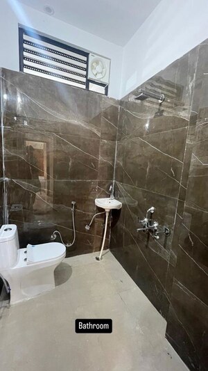 Bathroom in 2 BHK Builder Floor at Aman Vihar – for Rent