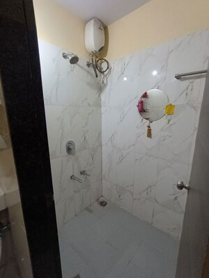 Bathroom in 1 BHK Apartment at Dosti Desire Joy, Brahmand – for Rent