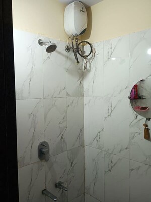 Bathroom in 1 BHK Apartment at Dosti Desire Joy, Brahmand – for Rent