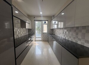Kitchen in 3 BHK Builder Floor at Sector 22 – for Rent