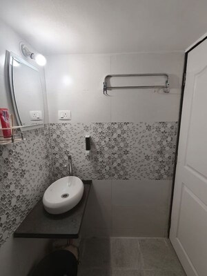 Bathroom in 1 BHK Apartment at Sanghvi Ecocity, Mahajanwadi – for Sale