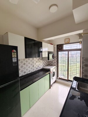 Kitchen in 1 BHK Apartment at Sanghvi Ecocity, Mahajanwadi – for Sale