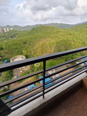 Balcony in 1 BHK Apartment at Sanghvi Ecocity, Mahajanwadi – for Sale