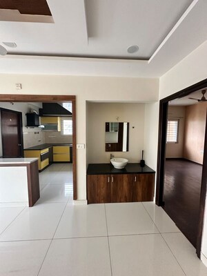 Kitchen in 3 BHK Apartment at Aparna Cyber Life, Nallagandla – for Rent