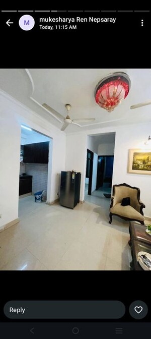 1 BHK Builder Floor For Rent in Neb Sarai