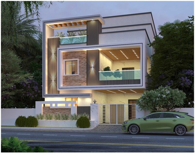 Exterior View, upkar-meadows 4 Bedroom 3800 Sq.Ft. Independent House In Electronic City Phase I Bangalore 10630055