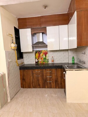 Kitchen in 3 BHK Builder Floor at Mahavir Enclave – for Rent