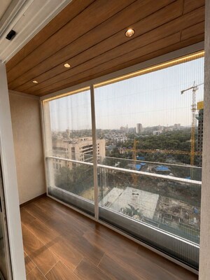 Balcony in 3 BHK Apartment at LnT Elixir Reserve, Powai – for Rent