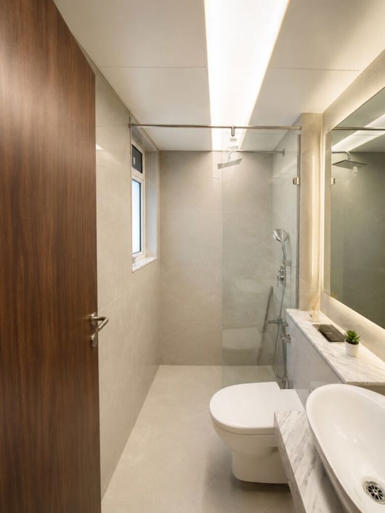 Bathroom, lnt-elixir-reserve 3 Bedroom 1150 Sq.Ft. Apartment In Powai Mumbai 10630114