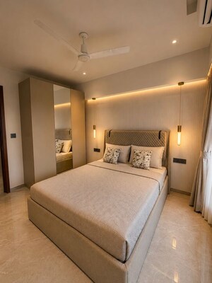 Master Bedroom in 3 BHK Apartment at LnT Elixir Reserve, Powai – for Rent