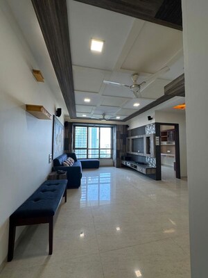Kitchen in 3 BHK Apartment at Oberoi Realty Woods, Goregaon East – for Rent