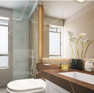 Bathroom in 2 BHK Apartment at Wadhwa Pristine, Matunga West – for Sale