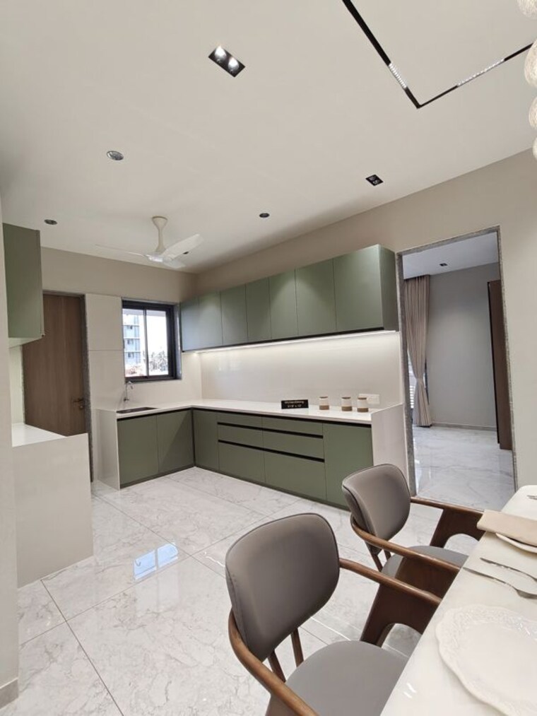 Dining area, bhayli 3 Bedroom 1409 Sq.Ft. Apartment In Bhayli Vadodara 10630101