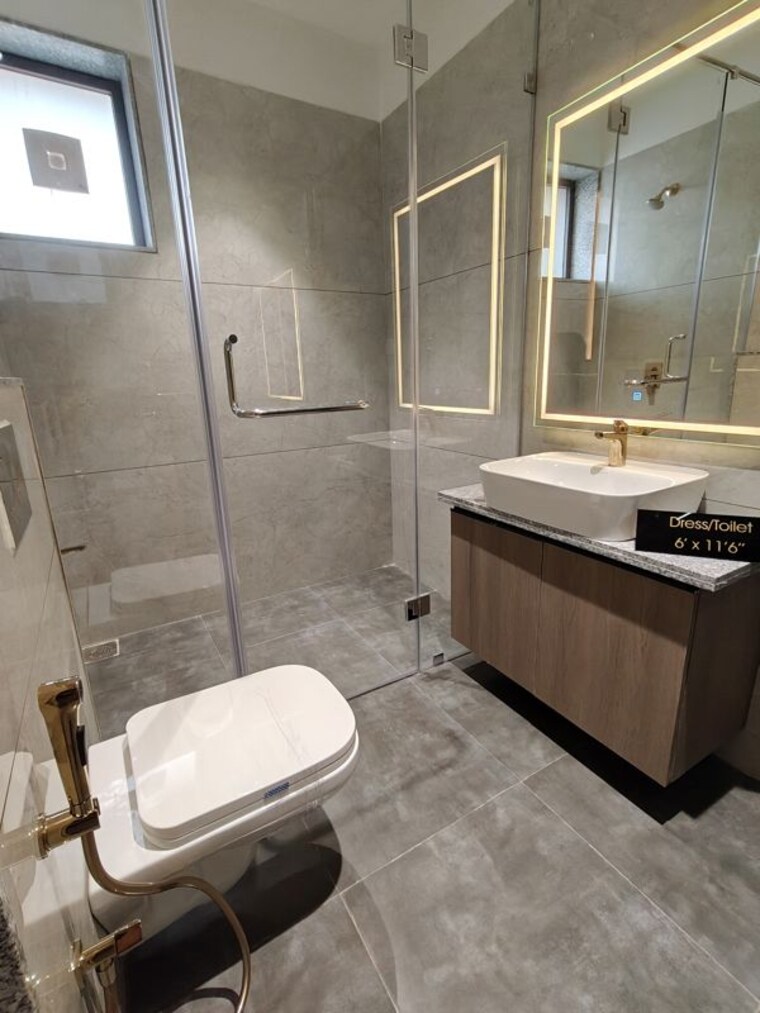 Bathroom, bhayli 3 Bedroom 1409 Sq.Ft. Apartment In Bhayli Vadodara 10630101