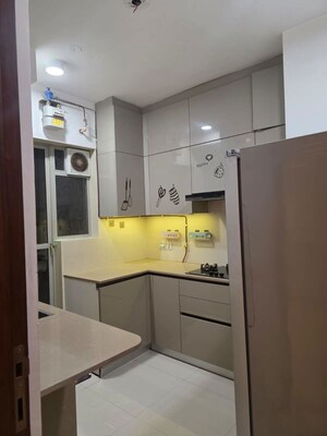 Kitchen in 2 BHK Apartment at One Hiranandani Park, Ghodbunder Road – for Rent