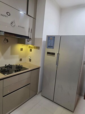 Kitchen in 2 BHK Apartment at One Hiranandani Park, Ghodbunder Road – for Rent