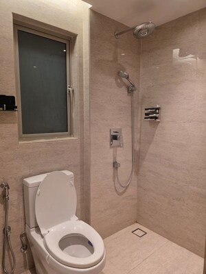 Bathroom in 2 BHK Apartment at One Hiranandani Park, Ghodbunder Road – for Rent