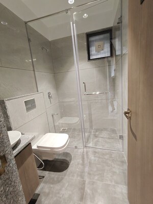 Bathroom in 3 BHK Apartment at Bhayli – for Sale