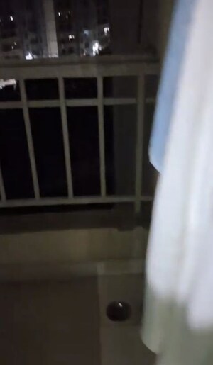 Staircase in 3.5 BHK Apartment at Techman Moti Residency, Raj Nagar Extension – for Sale