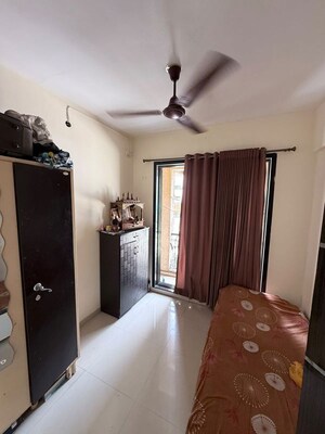 Bedroom in 2 BHK Apartment at Nisarg Hyde Park, Kharghar – for Rent