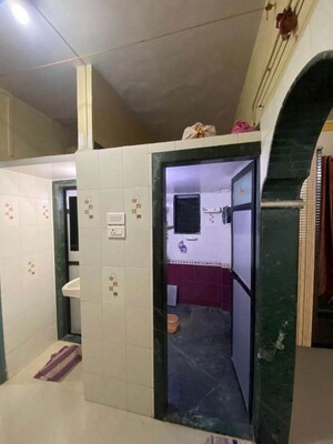 Kitchen in 2.5 BHK Apartment at Adarsh Nagar CHS Uthalsar, Uthalsar – for Rent