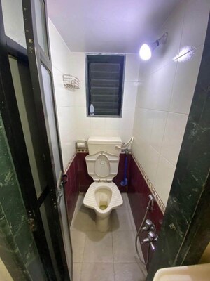 Bathroom in 2.5 BHK Apartment at Adarsh Nagar CHS Uthalsar, Uthalsar – for Rent