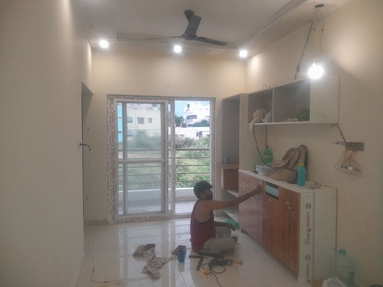 Living Room, kvg-grandeur 3 Bedroom 1500 Sq.Ft. Apartment In Nri Layout Bangalore 10630186