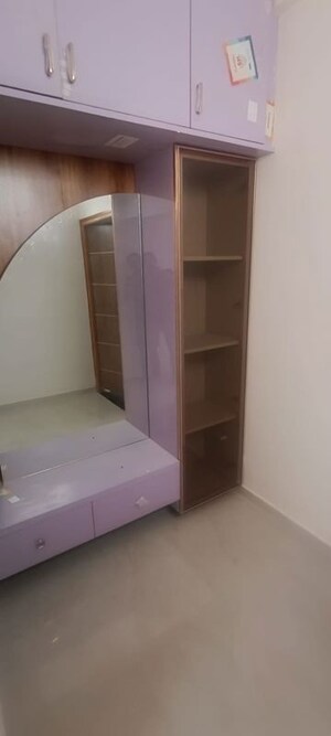 Bathroom in 3 BHK Apartment at Amrutahalli – for Rent