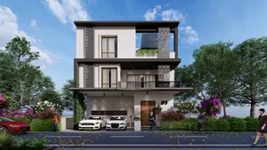 4 BHK Villa – Exterior View View at Tukkuguda - for Sale