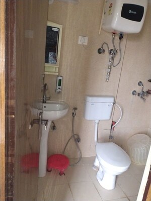 Bathroom in 2 BHK Apartment at Nilaya Greens, Raj Nagar Extension – for Sale