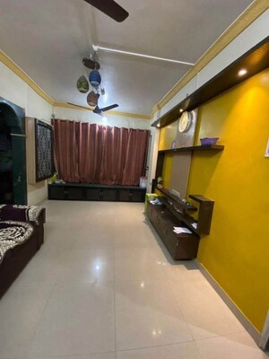 Living Room in 2 BHK Apartment at Adarsh Nagar CHS Uthalsar, Uthalsar – for Rent