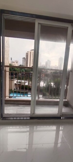 Balcony in 1 BHK Apartment at Anant Metropolis Insignia Towers, Kasarvadavali – for Rent