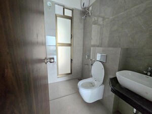 Bathroom in 2 BHK Apartment at Raymond Ten X Habitat, Pokhran Road No Two – for Rent
