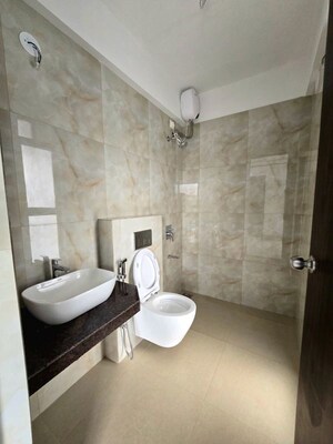 Bathroom in 2 BHK Apartment at Raymond Ten X Habitat, Pokhran Road No Two – for Rent