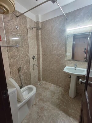Bathroom in 3 BHK Builder Floor at Kailash Colony – for Rent