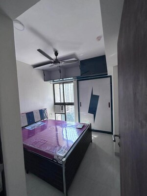Bathroom in 1 BHK Apartment at Lodha Crown Quality Homes, Majiwada – for Rent