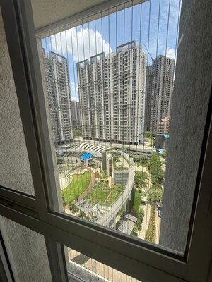 Balcony in 3 BHK Apartment at Godrej Emerald, Ghodbunder Road – for Rent