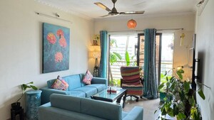 Living Room in 3 BHK Apartment at JP Rishabh Tower Azad Nagar, Andheri West – for Rent