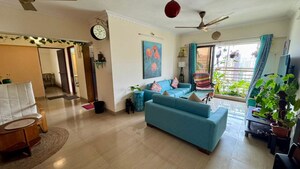 Living Room in 3 BHK Apartment at JP Rishabh Tower Azad Nagar, Andheri West – for Rent