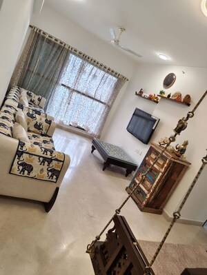Living Room in 2 BHK Apartment at K Raheja Ascencio, Chandivali – for Rent