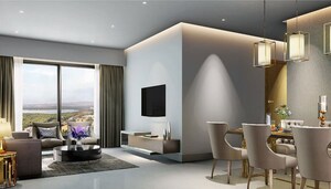Living Room in 2 BHK Apartment at Adani Airica, Kanjurmarg West – for Sale