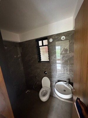 Bathroom in 3 BHK Apartment at Glorious Tathastu, Ravet – for Rent