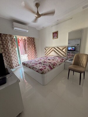 Bedroom in 2 BHK Apartment at Dosti West County Phase 2 Dosti Cedar, Balkum Pada – for Rent
