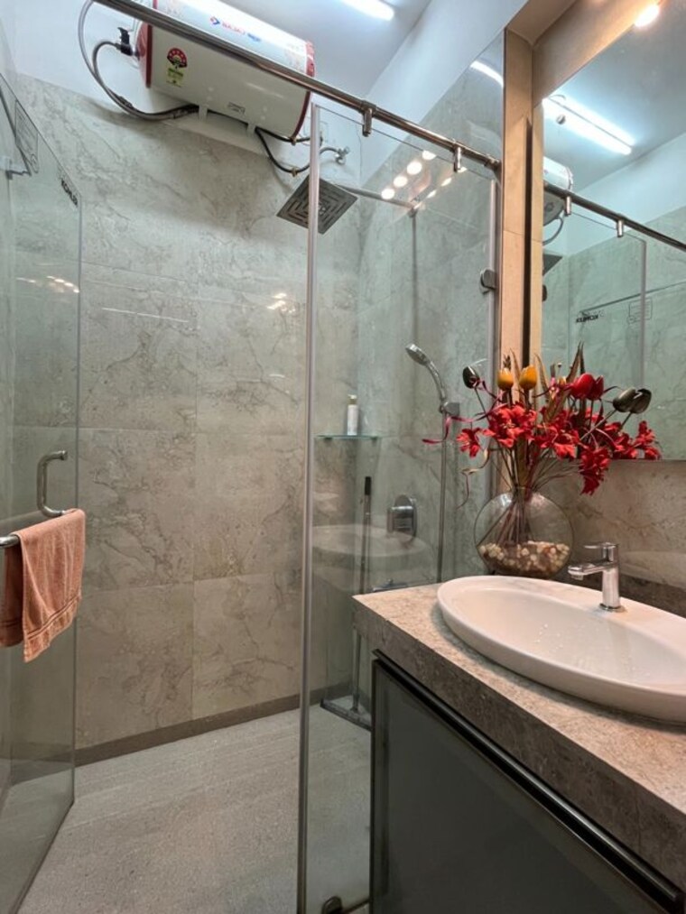 Bathroom, l-t-crescent-bay-t2 2 Bedroom 850 Sq.Ft. Apartment In Parel Mumbai 10630333