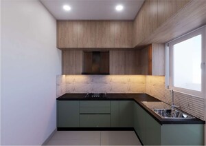 Kitchen in 2.5 BHK Apartment at Sumadhura Olumpus, Nanakramguda – for Rent